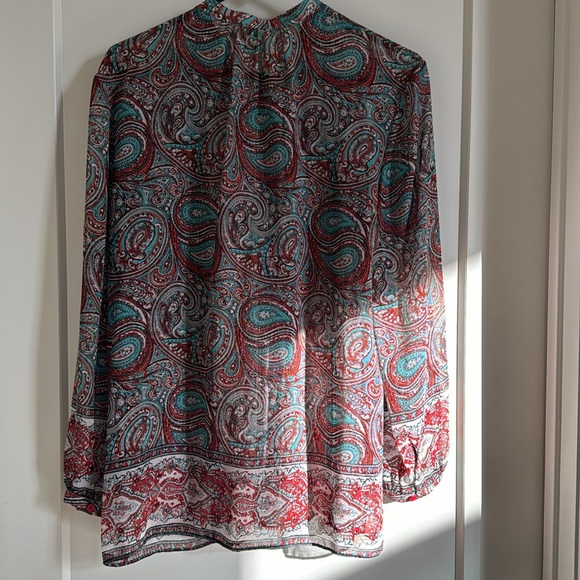 Rachel Zoe Silk Peasant Blouse - Picture 11 of 11